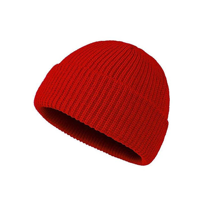 Unisex Winter Skull Cap Beanie red by HitMyNeed