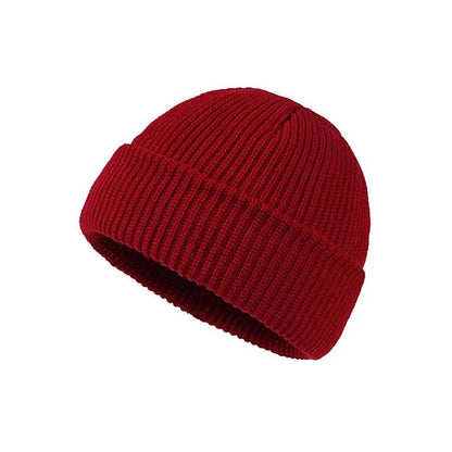 Unisex Winter Skull Cap Beanie wine-red by HitMyNeed