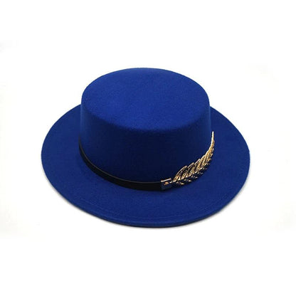 Unisex Wool Felt Trilby Fedora with Wide Brim 10 by HitMyNeed