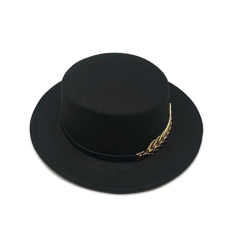 Unisex Wool Felt Trilby Fedora with Wide Brim 11 by HitMyNeed