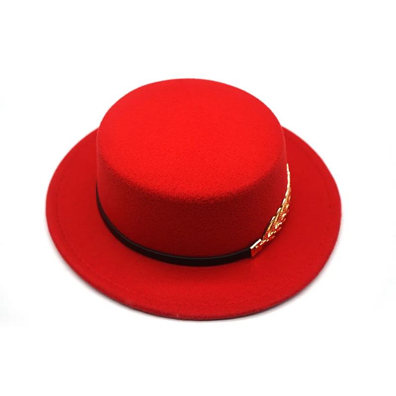 Unisex Wool Felt Trilby Fedora with Wide Brim 6 by HitMyNeed