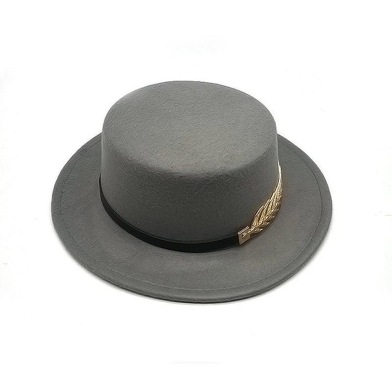 Unisex Wool Felt Trilby Fedora with Wide Brim 8 by HitMyNeed