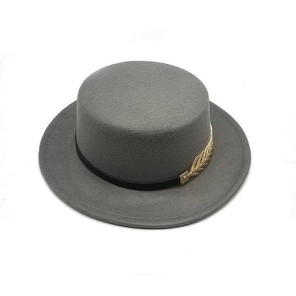 Unisex Wool Felt Trilby Fedora with Wide Brim 8 by HitMyNeed