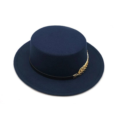 Unisex Wool Felt Trilby Fedora with Wide Brim 9 by HitMyNeed