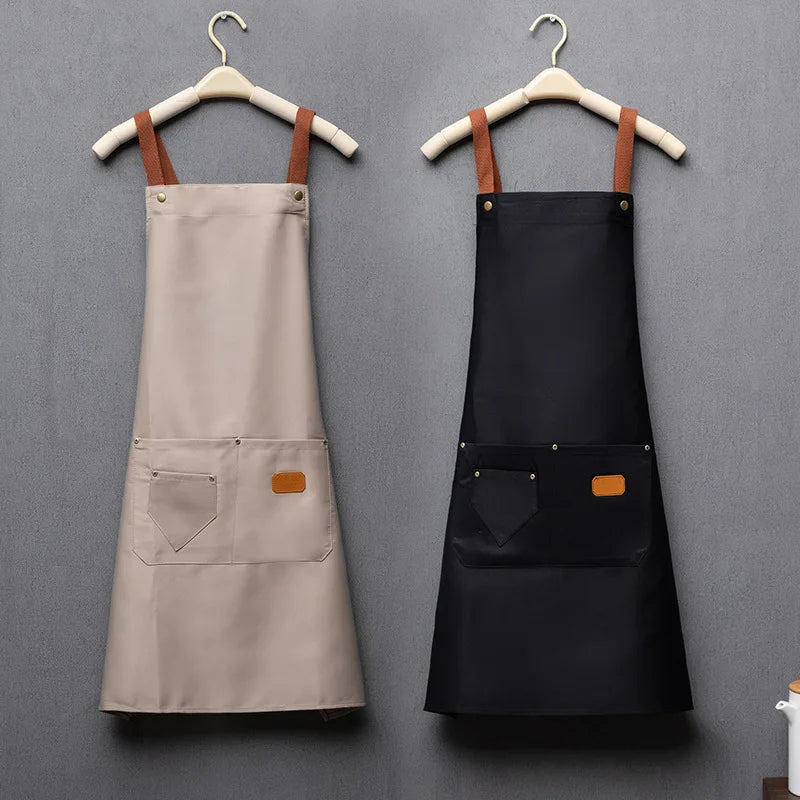Unisex Work Apron for Kitchen, Salon & Retail by HitMyNeed