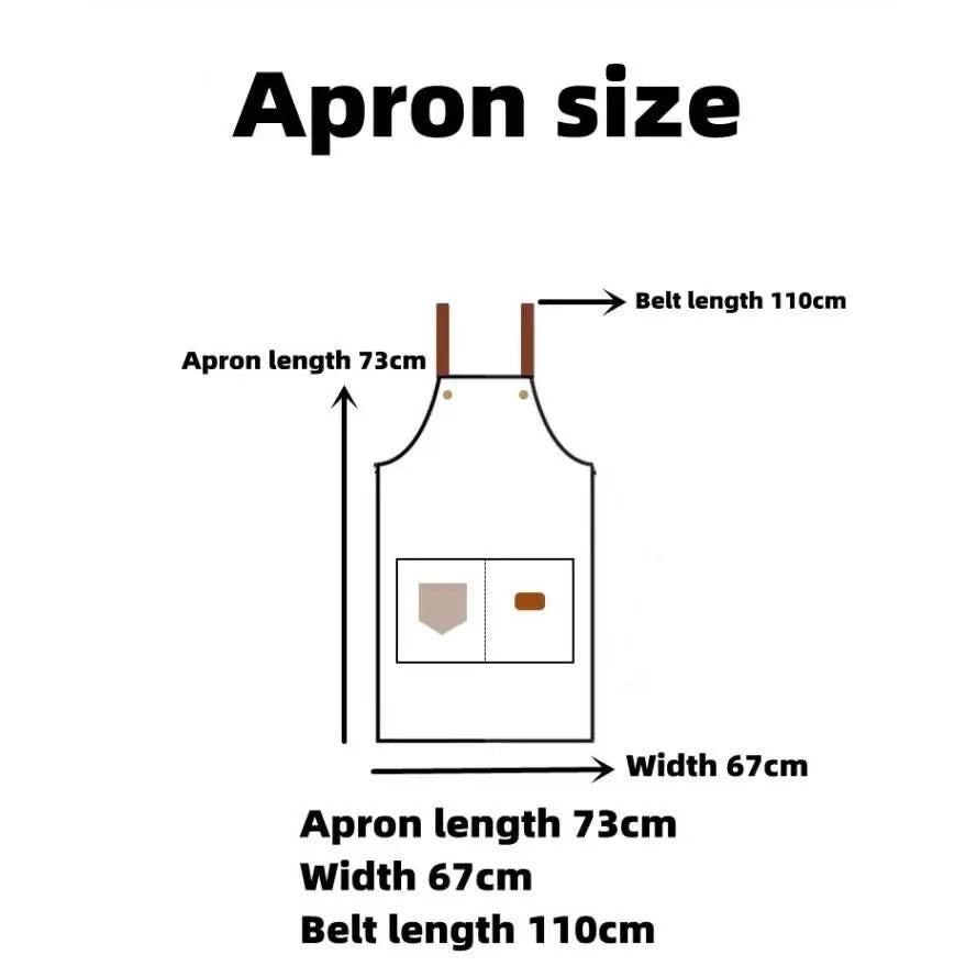 Unisex Work Apron for Kitchen, Salon & Retail by HitMyNeed