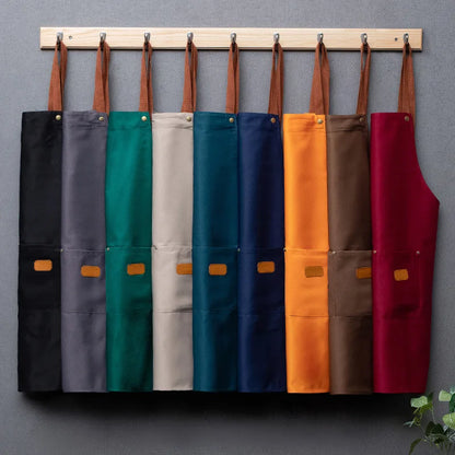 Unisex Work Apron for Kitchen, Salon & Retail by HitMyNeed