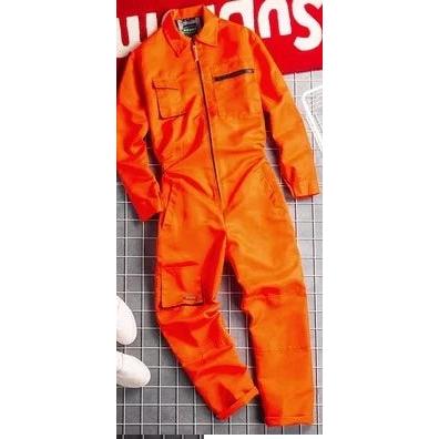 Unisex Work Coveralls for Welding & Auto Repair orange 5xl by HitMyNeed