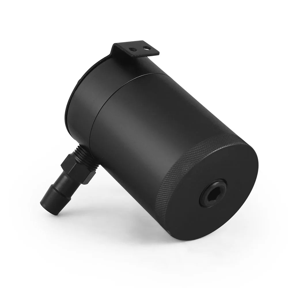 Universal 2-Port Baffled Aluminum Oil Catch Can 500ml by HitMyNeed