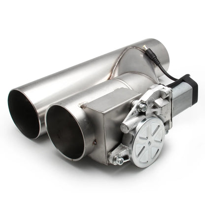 Universal 2.5"-3" Electric Exhaust Cutout Y Pipe Kit by HitMyNeed