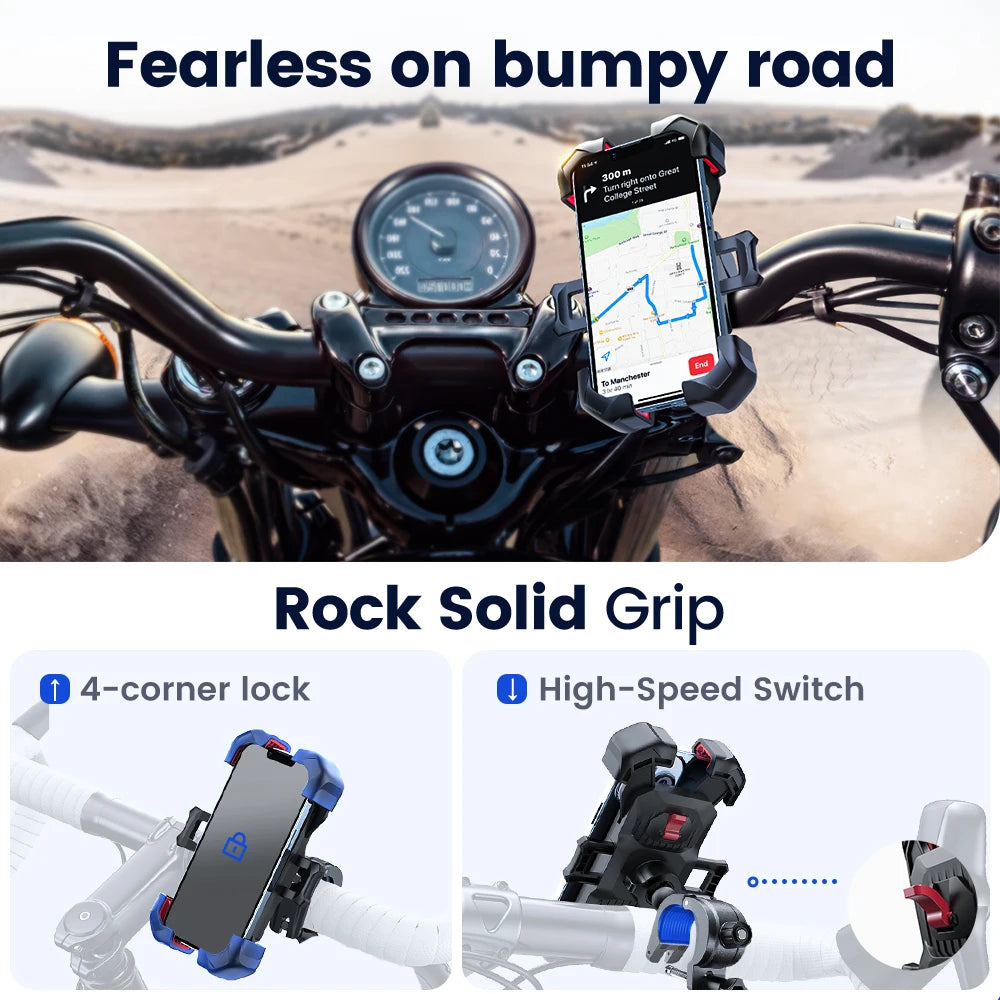 Universal 360° Bike Phone Holder 4.7-7" by HitMyNeed