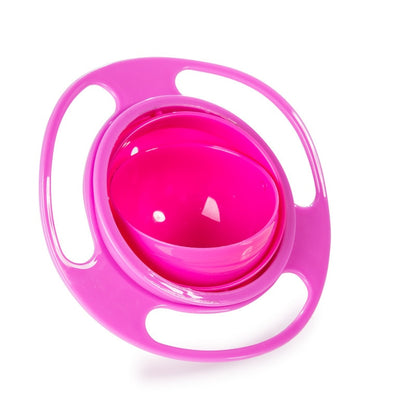 Universal 360° Gyro Bowl Spill-Resistant Kids Dish by HitMyNeed