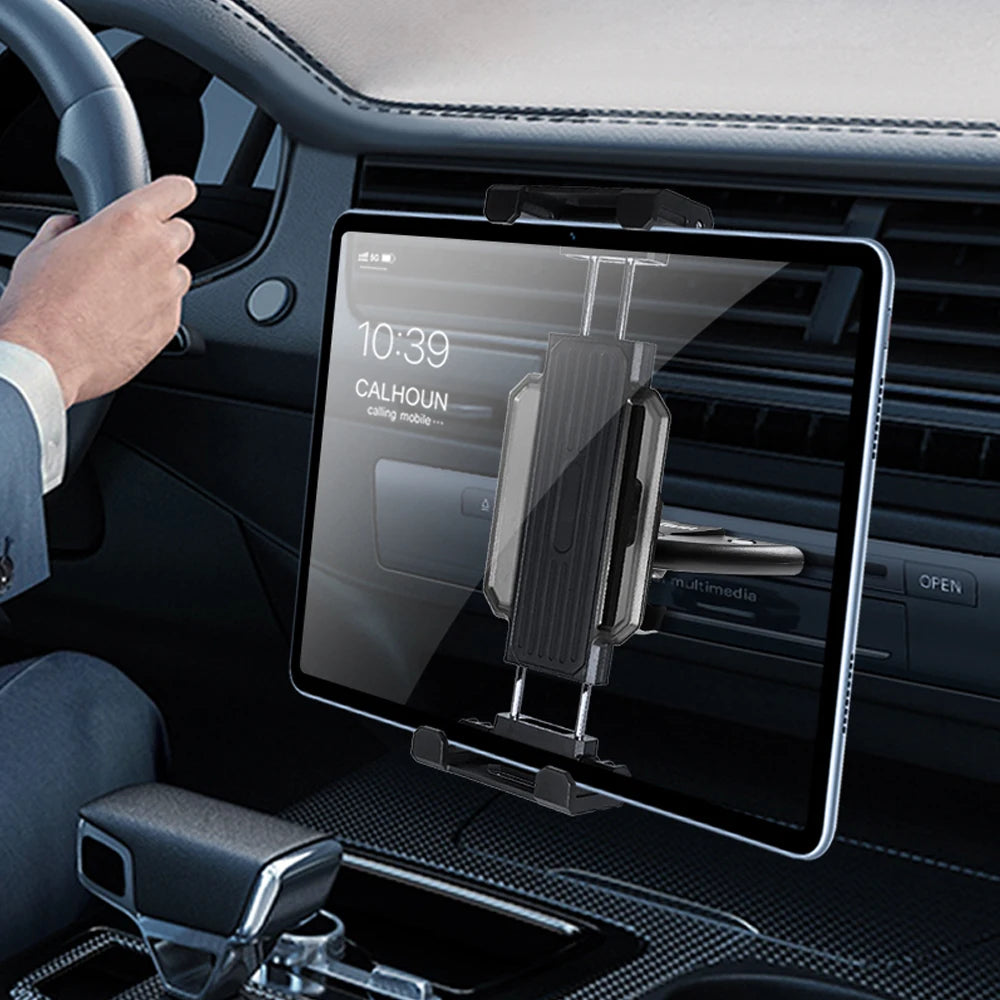 Universal 4-13" Car CD Slot Tablet & Phone Mount by HitMyNeed