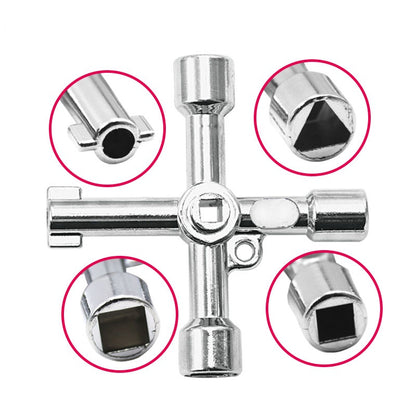 Universal 4-Way Cross Triangle Utility Key by HitMyNeed