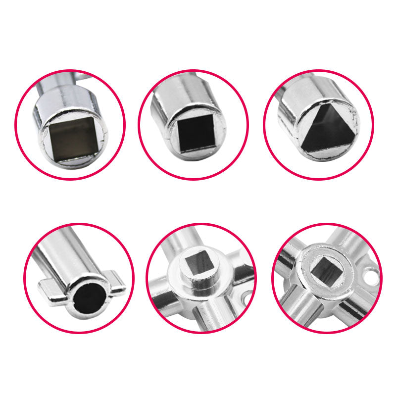 Universal 4-Way Cross Triangle Utility Key by HitMyNeed