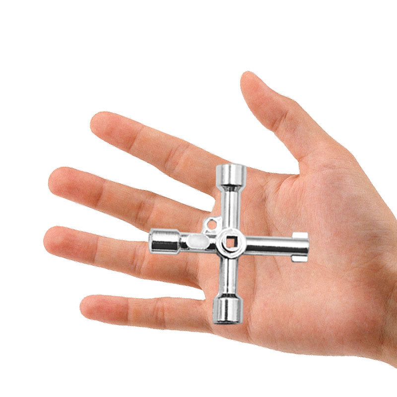 Universal 4-Way Cross Triangle Utility Key by HitMyNeed