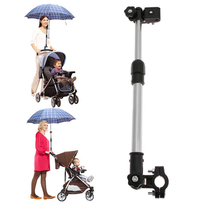 Universal Adjustable Umbrella Holder for Strollers by HitMyNeed