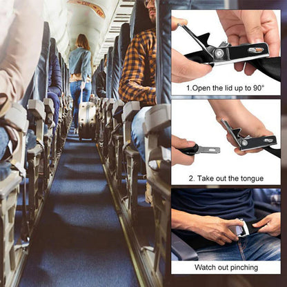 Universal Aircraft Seat Belt Extender for Added Length by HitMyNeed
