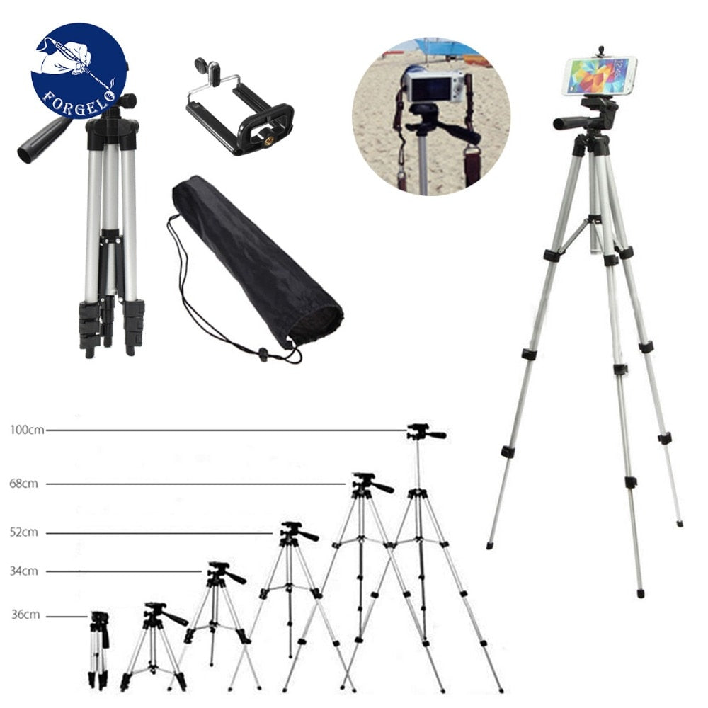 Universal Aluminum Tripod for Cameras and Phones by HitMyNeed
