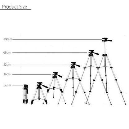 Universal Aluminum Tripod for Cameras and Phones by HitMyNeed