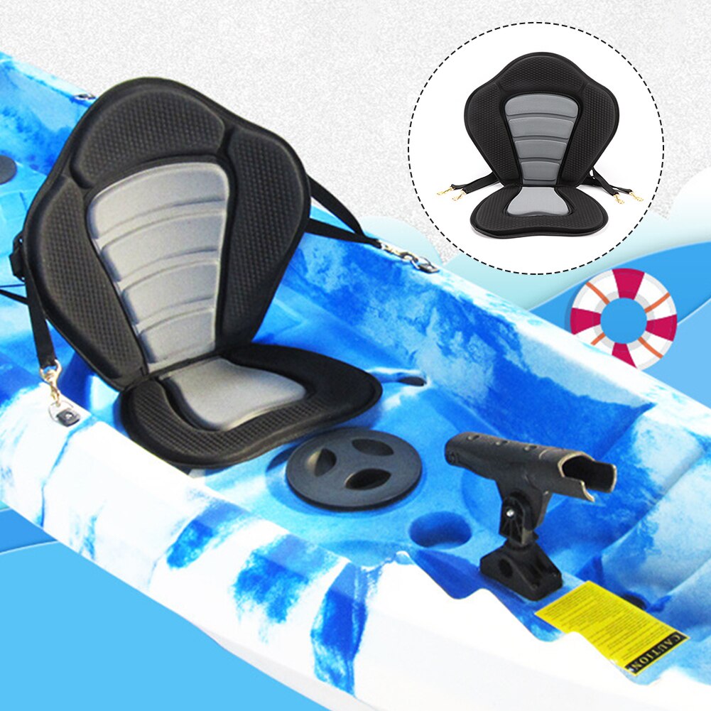 Universal Anti-Slip Kayak Seat Pad with Backrest by HitMyNeed