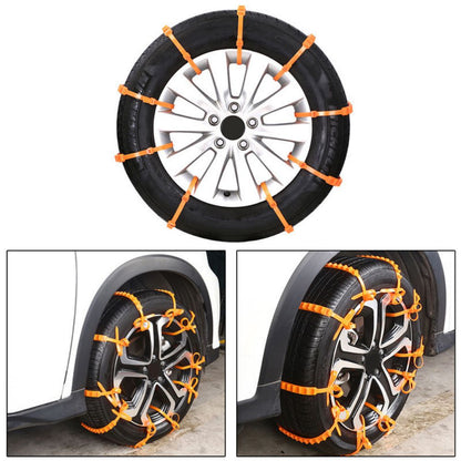 Universal Anti-Slip Snow Tire Chains (10 Pack) by HitMyNeed