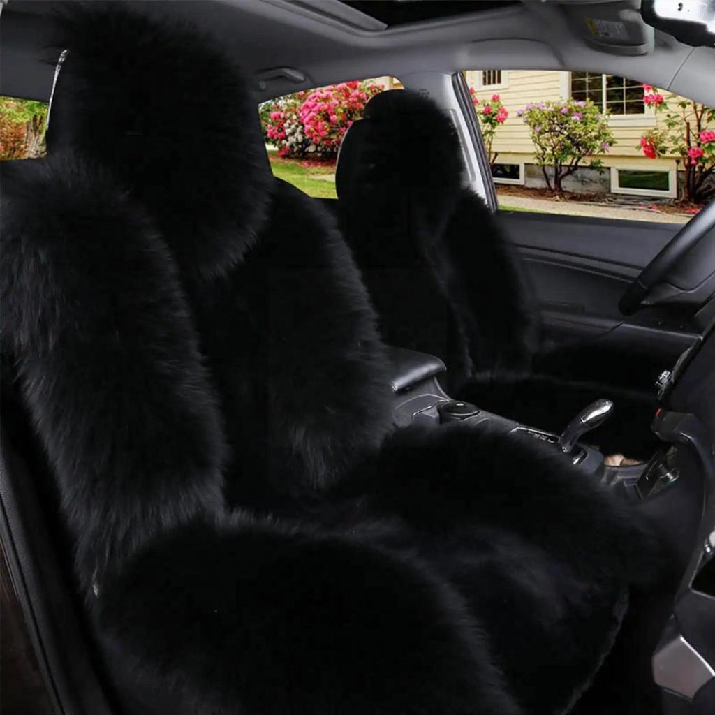 Universal Australian Wool Front Car Seat Cover by HitMyNeed