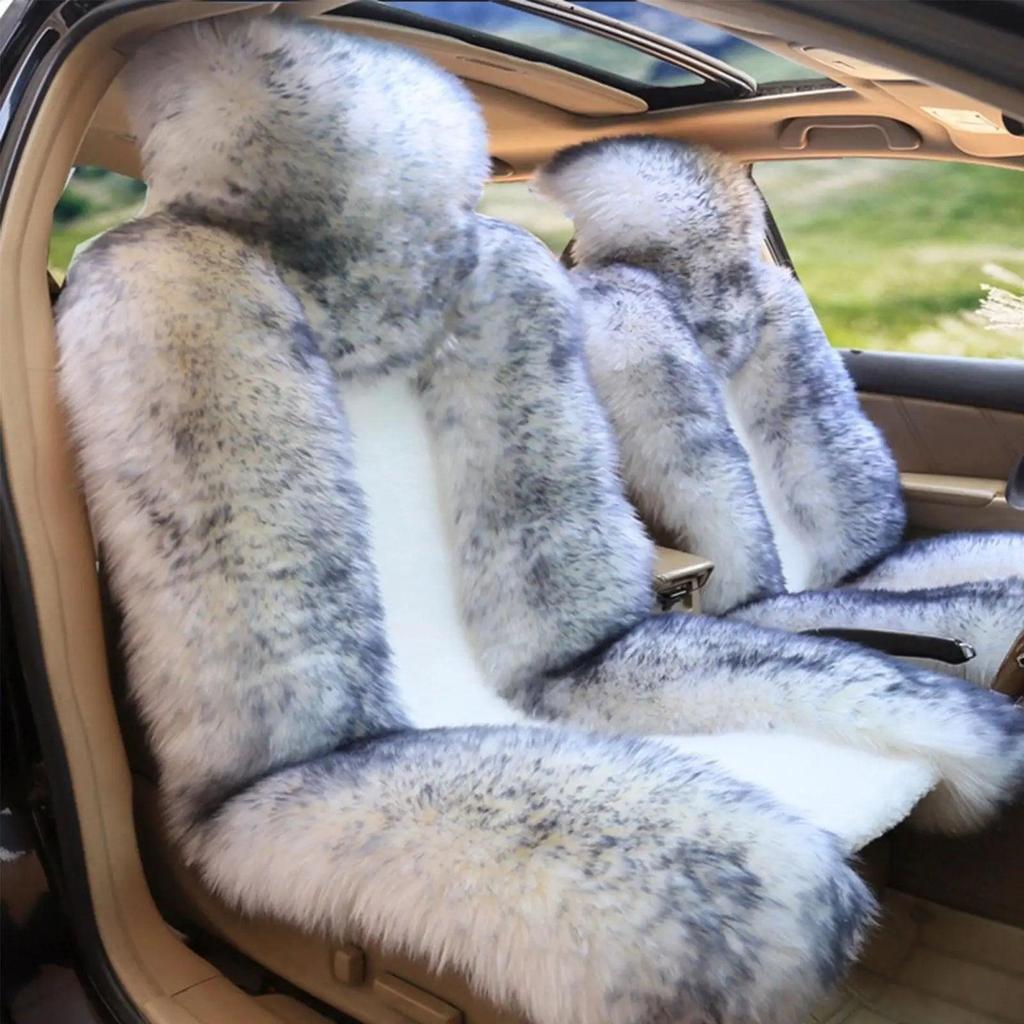 Universal Australian Wool Front Car Seat Cover by HitMyNeed