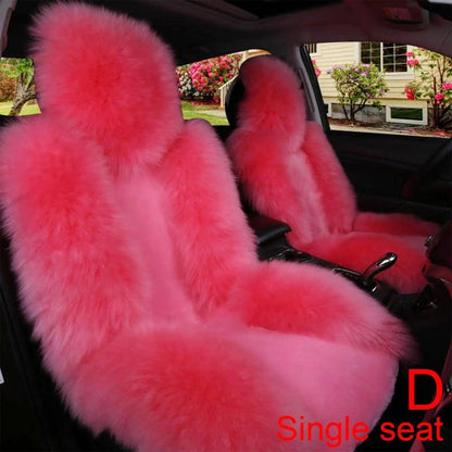 Universal Australian Wool Front Car Seat Cover d by HitMyNeed