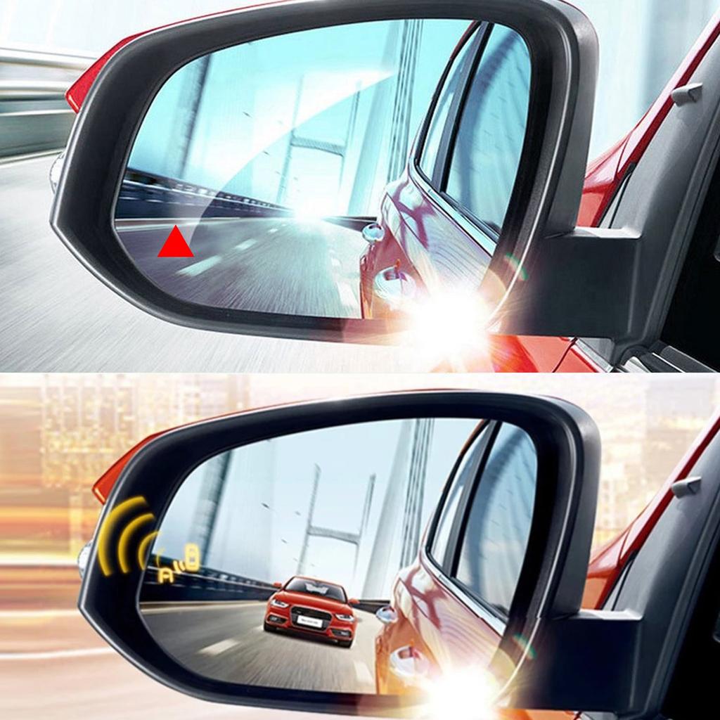Universal BSD Blind Spot Mirror LED Warning Lights yellow-light by HitMyNeed