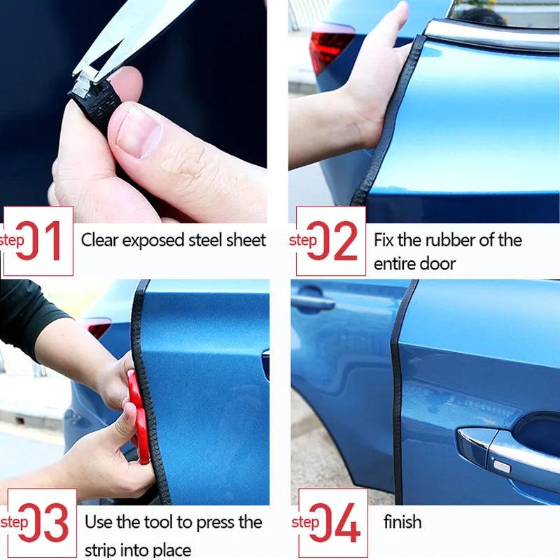 Universal Car Door Edge Protector Strip by HitMyNeed