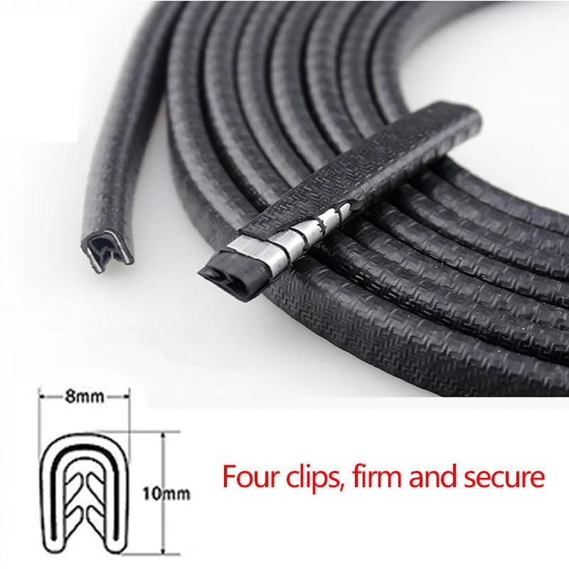 Universal Car Door Edge Protector Strip M - 5 meters by HitMyNeed