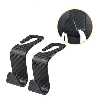 Universal Car Headrest Hooks Set (4 Pack) by HitMyNeed