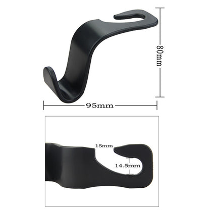 Universal Car Headrest Hooks Set (4 Pack) by HitMyNeed
