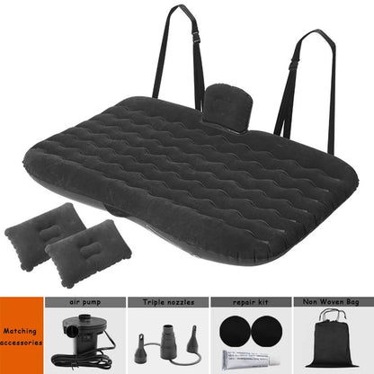 Universal Car Inflatable Travel Bed 80x130cm black by HitMyNeed