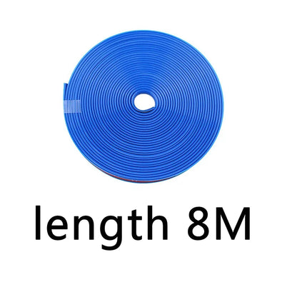 Universal Car Rim Protector Strip 8m Wheel Edge Guard 8m-blue by HitMyNeed
