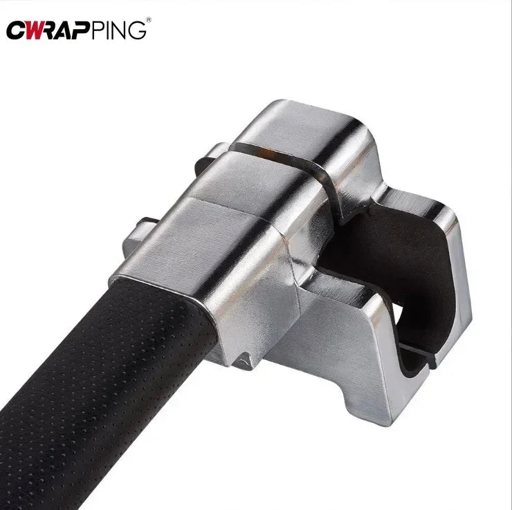 Universal Car Steering Wheel Lock with Alarm by HitMyNeed