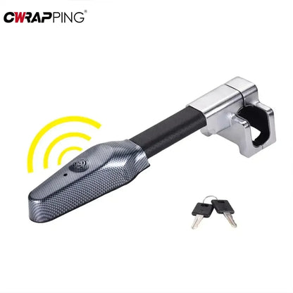 Universal Car Steering Wheel Lock with Alarm by HitMyNeed
