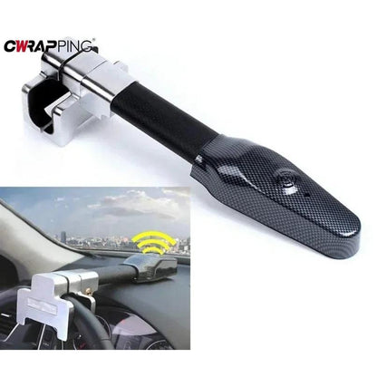 Universal Car Steering Wheel Lock with Alarm by HitMyNeed