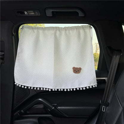 Universal Cartoon Flower Car Window Sunshade 50x70cm wt3 by HitMyNeed