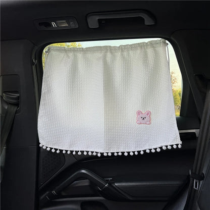 Universal Cartoon Flower Car Window Sunshade 50x70cm wt5 by HitMyNeed