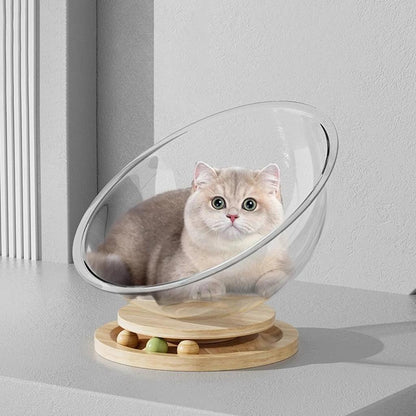 Universal Clear Capsule Cat Bed & Hammock Nest by HitMyNeed