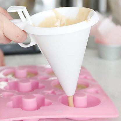 Universal Controlled Dispensing Plastic Funnel by HitMyNeed
