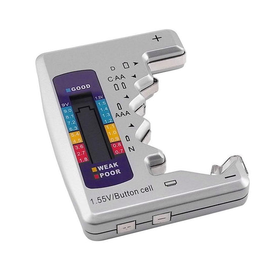 Universal Digital Battery Tester with LCD Display by HitMyNeed