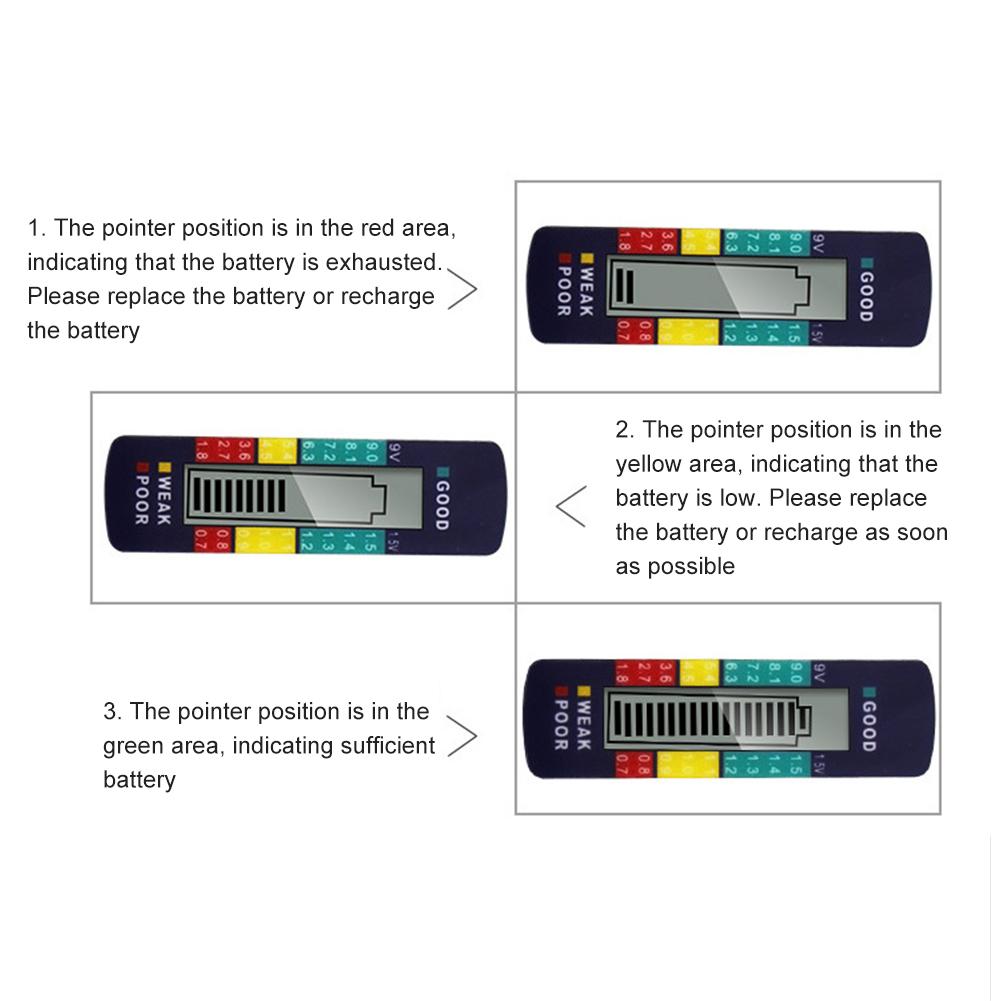 Universal Digital Battery Tester with LCD Display by HitMyNeed