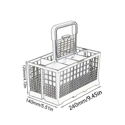 Universal Dishwasher Cutlery Basket with Handle by HitMyNeed