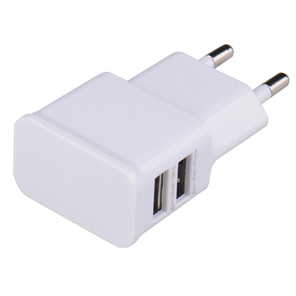 Universal EU Plug Dual USB 2A Phone Charger by HitMyNeed