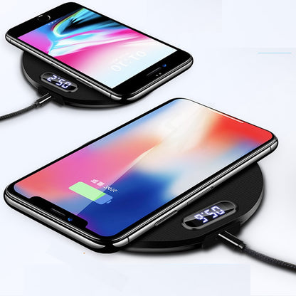Universal Fast Wireless Charger for Android & iPhone by HitMyNeed