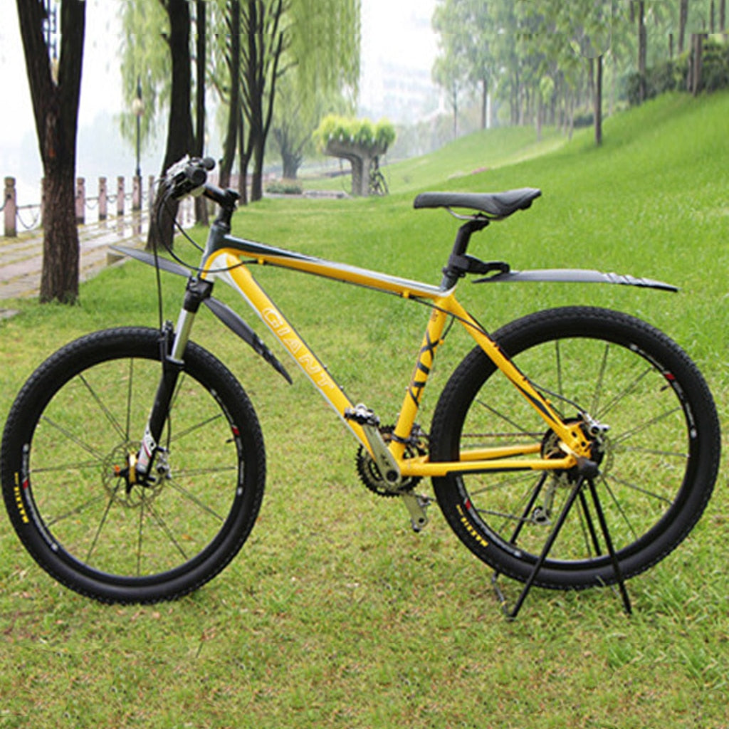 Universal Foldable Bicycle Floor Stand by HitMyNeed