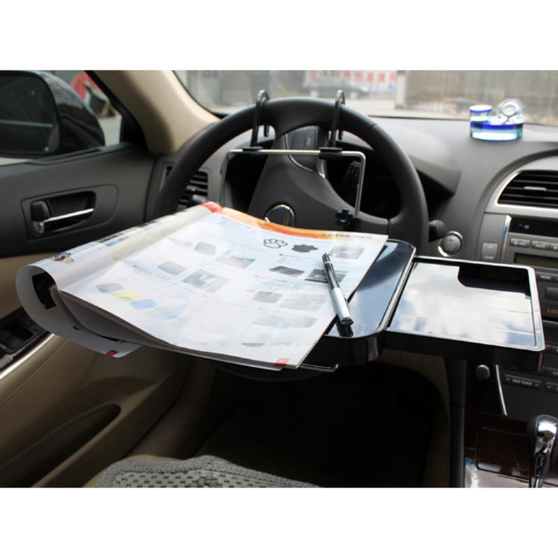 Universal Foldable Car Table with Drawer by HitMyNeed
